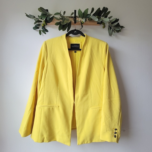 Eloquii Jackets & Blazers - Eloquii Yellow Blazer